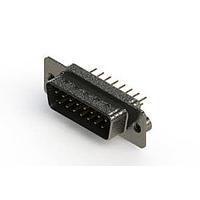 EDAC 627-M15-320-BN2 ຕົວເຊື່ອມ D-Sub - ຕົວເຊື່ອມ D-Sub ຄວາມໜາ້ຄວາມຖືກມາດຕະຖານ ແບບຕັ້ງຕົວແບບຕັດກະເປົາ