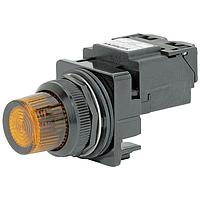 SIEMENS 52BL5L9 ໄຟສະແດງ Pilot Light PIL LT,NEMA4X,LED MOD 24V,ແສງເຫຼືອງ,ແກ້ວ