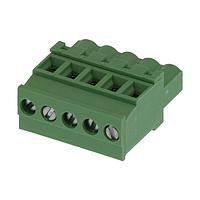 Molex 39533-7005 ປລັກ 5.08MM EURO PLUG VER UG VERT RWE GRN 5CKT