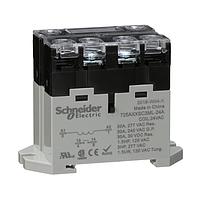 Schneider Electric Relays 725AXXSC3ML-24A ມາດຕະຖານ SPST NO 30A ກວດສອບ 24 VAC