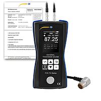 PCE TG 150 F2.5-ICA ເຄື່ອງວັດແທກຄວາມໜາ (1.2~300 mm; ISO Calibration Cert.)