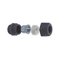 Altech 5507051 ກະແຈສາຍສະບັບ PG11 ECA ວົງແມດ CLAMP ສີດຳ 4.0-10.5