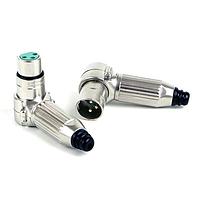 Switchcraft R3FBAUZ ຕົວເຊື່ອມ R/ANGLE XLR 3 ຜູ້ຍິງ