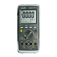 CEM DT-9932FC Multimeters Digital ປະສິດທິພາບສູງ (DC1000V-AC750V, DC/AC 20A)