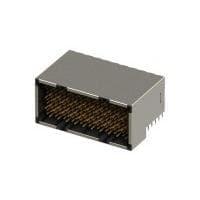 AMP Connectors - TE Connectivity 2102247-2 ຕໍ່ຕໍ່ຄວາມໄວສູງ / ຕໍ່ຕໍ່ຮູບແບບ Modular Fortis Zd 3PR EMI Assy RA Dif 93/7