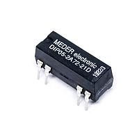 MEDER electronic DIP05-2A72-21D ຣີດ ເຣເລຍ 2 ແບບ A, SPST-NO 5V DIP ກັບດາຍໂອດ
