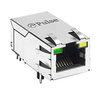 Pulse Electronics JXR1-0015NL Modular 100Base-TX NonPoE 1-Port RJ45 THT PIP