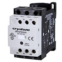 Sensata Technologies - Crydom DRH3P60D20R ຄອນໂຕເລີ 20A 600VAC 4-32DC In RN 2Leg 3phs DINRai