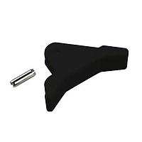 BIVAR CP-06 BK ບັດຖອກ Card Ejectors PCB Ejector .062in Nylon ສີດຳ