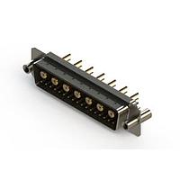 EDAC 627-24W7624-7TC ຕົວເຊື່ອມຕໍ່ Mixed Contact D-Sub Connectors Vertical Combo Dsub