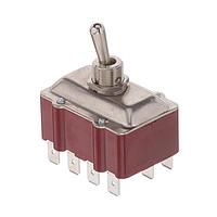 APEM 666/3 ສະຫນອງສະຫນອງ Toggle Switch ON - ON, Qk Connect