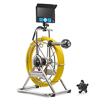 TvbTech 3399F ລະບົບກ້ອງຖ່າຍຮູບກວດກາທໍ່ລະບາຍນ້ໍາ Sewer Drain (Cable 40m, 752Hx 582V pixels, Φ38mm)