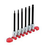 KTC TBT3L06BPH ຈຸດບານຍາວ Hex. ຊຸດ wrench (6 tools, 3/8 inch, ball point)