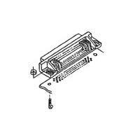 AMP Connectors - TE Connectivity 6-174218-3 ຕົວເຊື່ອມ D-Sub - ຄວາມໜາແຮງມາດຕະຖານ AMPLIMITE 050 CAP ASSY H 50P