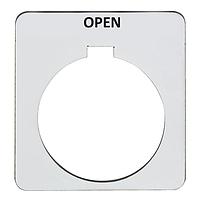 Square D 9001KN109SP Legend PSH BTTN LEGEND PLATE 30MM, ປະເພດ K