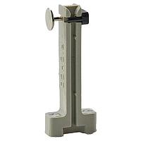 Essentra Components VMCG-90-MPBK-K ເຄື່ອງນຳທາງບັດປະເພດ 1 ຕັ້ງພູມ, ຕິດຕັ້ງຕັ້ງພູມ, ສີເທົາ, ສູງ 90MM