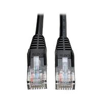 Tripp Lite N001-100-BK Cat 5e 100' Cat5e/Cat5 RJ45 M/M ສີດຳ 100'