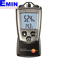 TESTO 610 ເຄື່ອງມືວັດແທກຄວາມຊຸ່ມຊື່ນຂອງອາກາດຂະໜາດກະເປົ໋າ (-10 ~ +50°C)