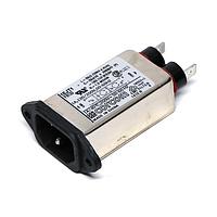 AMP Connectors - TE Connectivity 1EJT1 ປາກເຂົ້າ 1A IEC-1/4" FASTON FLANGE MOUNT