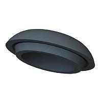 Essentra Components BP-16230 ປຸ່ມປິດຮ່ອງຮ່ອງປຸ່ມ, ຍືນຍົວ, ສີດຳ, ຮ່ອງຂະໜາດ 0.39 ນິ້ວ