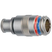 LEMO PMN.0M.305.XLMT ຕົວເຊື່ອມ 5P FIX RCPT CRIMP ANITIVIBE SQ FLANGE