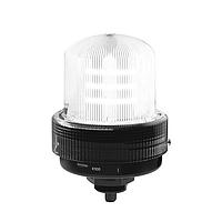 Banner Engineering K100B-BLZWQ ໄຟສະແດງວັນທີ່ມີສີມອງເຫັນ K100 Basic Daylight Visible Beacon: ຕົວບອກ 1-ສີ; 100-240 V ac; ໂປລີຄາບເອດ; IP66; ສີຂາວ; 5-ຂາ Micro Integral QD