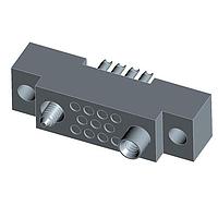 AirBorn RM322-182-241-1900 ຕົວເຊື່ອມ 3ແຖວ ຖ້ວຍບຸກຊອດເດີ ຕົວເຊື່ອມສາຍມີຫນວຍການຢືດ RCPT