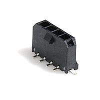 Molex 43650-0424 Shrouded 4CKT VERT SR SMT HDR