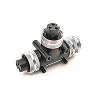 Amphenol SINE Systems P28966 ຕົວເຊື່ອມມິດຕຣິກຮູບວົງມົນ TEE TRUNK 3 POLE 10AWG SINGLEKEY 15M