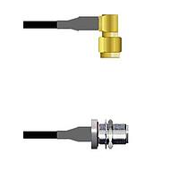 Amphenol Custom Cable Q-3401T0003144i ສາຍສະບັບ RF SMA-RP/N-SJB G174 144I