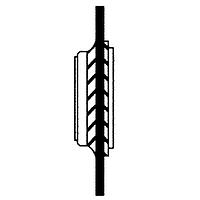 Analog Devices DS9093RB+ ກາດບັດເປັນພລາສຕິກ iButton ກາດບັດເປັນພລາສຕິກ