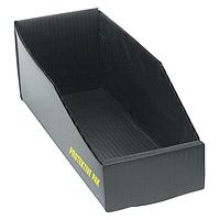 Protektive Pak 38900 ເກັບຂອງເປີດ BIN BOX, ເປີດ, PLASTEK, 12 x 2 x 4 IN