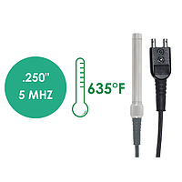 Dakota T-042-2000 Dual Element Thickness Transducers (5MHz, 1/4")
