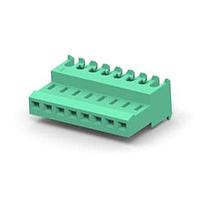 AMP Connectors - TE Connectivity 3-641201-8 ການປະກອບ Receptacle 08P MTA100 CONN ASSY GRN LF