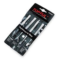 TOPTUL JGAA0401 ຊຸດ Tweezers 4PCS