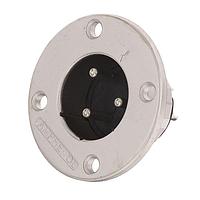 Amphenol Audio EP-3-14 ຕູ່ມິກສະພາບລະບົບລະດັບ METAL D PANEL 6 SKT BLK NICKEL