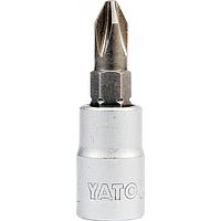 Yato YT-7678 Socket bit 1/4" (PZ3, 44.1Nm)