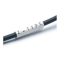 AMP Connectors - TE Connectivity 05801401 ປ້າຍຊື່ເສັ້ນສາຍ & ຕົວຫມາຍການພິມລ່າສຸດ Wire Mrkrs 0508 ເຫຼືອງ/ດຳ 1