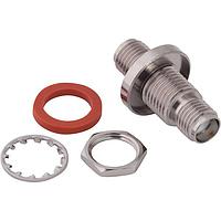 Amphenol RF 132170-12-EE ຕົວແປ RF - ຕົວແປຊີຣີດ In Series SMA Jack ເປັນ SMA Jack Adapter 50 Ohm ຕົວຕິດຕົວຕົວຕົວຕົວຕົວຕົວຕົວຕົວຕົວຕົວຕົວຕົວ IP68 ການເຜີຍຕົວສູງສຸດ
