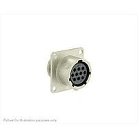 Eaton Souriau-Sunbank UT0W01210SH6 ປຸ່ມຮັບ 10P Sckt Receptacle Wall Mount ຂະໜາດ 12