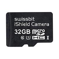 Swissbit SFSD032GN3PM1TO-I-HG-010-SW3 ບັດ MicroSD ບັດ microSD ອຸດສາຫະກຳ, PS-45u iShield ກ້ອງຖ່າຍຮູບ, 32 GB, MLC Flash, -40C ຫາ +85C