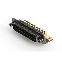 EDAC 629-M25-240-GN6 ຕົວເຊື່ອມ D-Sub - ຕົວເຊື່ອມ D-Sub ມຸມຂວາ ຄວາມໜາແບບມາດຕະຖານ