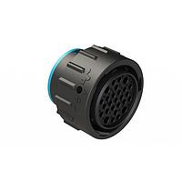 Amphenol SINE Systems AHDP06-24-27SR-SRA ຕົວເຊື່ອມຂະໜາດ 24 ປລັກ, 27 ຕຳແໜ່ງ, ປຸ່ມຮັບ, ການຈັດຕັ້ງມາດຕະຖານ, ການປິດຜ່ານຂະໜາດລົດລົງ, ຕົວແປງຫຼັງງານເຄື່ອງງານ່າຍ