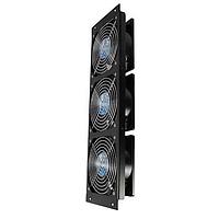 Orion Fans OET305-A ເມືອງພັນ EC Fan Tray Module, 3 ພັນ, 419x133x44.5mm, 80-265VAC, 401CFM, Dual Ball Bearing