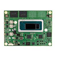 congatec conga-HPC/mRLP-i7-1365URE-32G NVMe128 ຄອມພິວເຕີ-ອອນ-ໂມດູນ - COM COM-HPC ໂມດູນຂະໜາດນ້ອຍອີງຕາມຕົວປະມານ Intel Core i7-1365URE ມີ 2 P-cores 1.7GHz ຈົ່ງເຖິງ 4.9GHz Turbo ແລະ 8 E-cores 1.2GHz ຈົ່ງເຖິງ 3.7GHz Turbo  12MB Intel Smart Cache  ສະຖາບັນການກະທົບ Intel Iris Xe Graphics ມີ 96 EUs  ຄວາມຈຳ 32GB LPDDR5x ບົດບັນທຶກບົດ  128GB