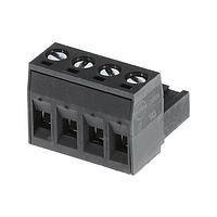 Molex 39530-0004 ປລັກ 5.08MM EURO PLUG RA BLK 4CKT