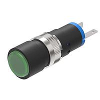 EAO 18-031.0055L ຕົວຊີ້ວັດຕະຫຼາດຕິດຕັ້ງບົດຄວບຄຸມ / ຕົວຊີ້ວັດຕະຫຼາດສະຫນັບສະຫນູນ Indicator green D9 ມີ Single-LED ສີຂຽວ 12VDC/2mA