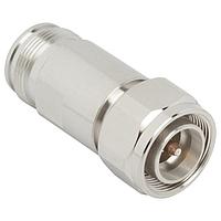 Amphenol RF AD-4310P4310J-1 ຕົວແປ RF - ໃນຊຸດ 4.3/10 ປລັກ ເປັນ 4.3/10 ແຈັກ STRT