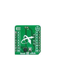 Mikroe MIKROE-5602 ເຄື່ອງມືພັດທະນາເຄື່ອງຈັບຄວາມເລັ່ງ Accel 25 Click