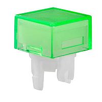 NKK Switches AT4166FB ປຸ່ມ SQ GRN LENS/WHT DIFF